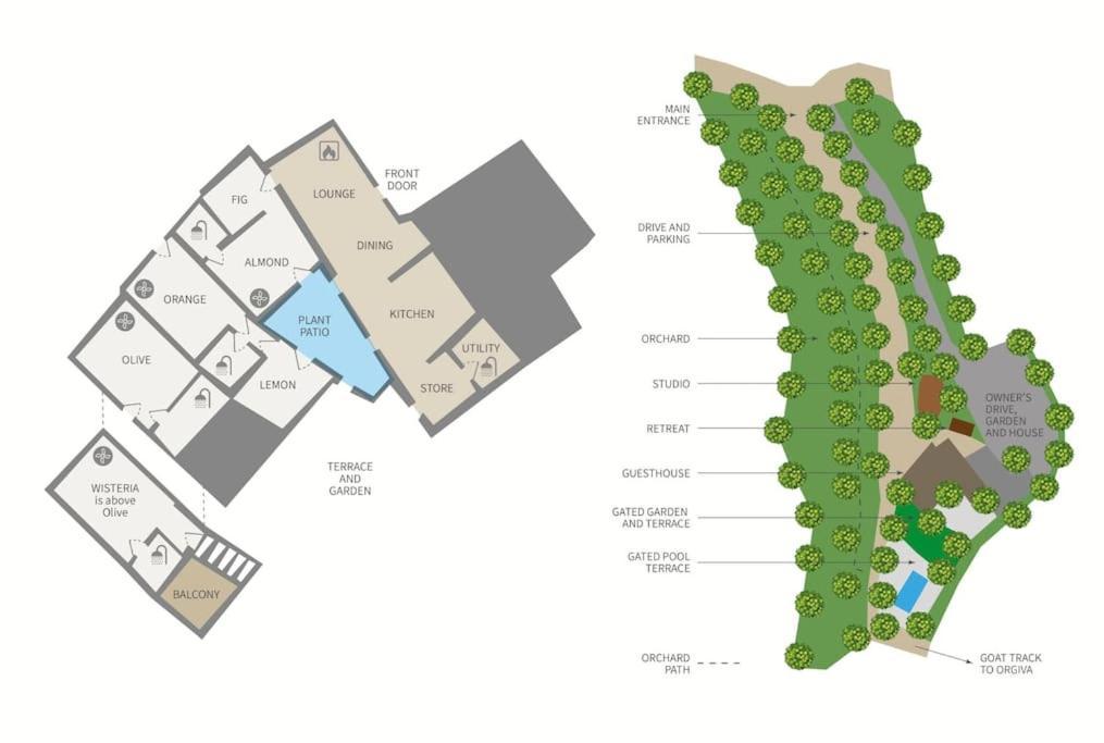 Almond Hill House Villa Orgiva Exterior photo